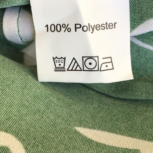 NWT SHEIN Green/White Floral One Shoulder Puff Sleeve Dress Small - Picture 9 of 9